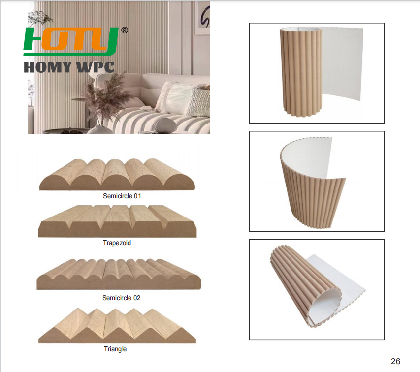 FLEXIBLE WOOD WALL PANEL