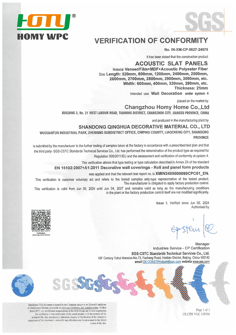 How to Import Wood Slate Acoustic Wall Panel to EU?