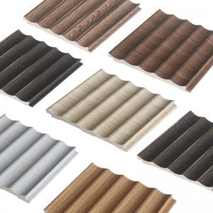 Interior Decorative PS Fluted Wall Panel: HM-F07L Series