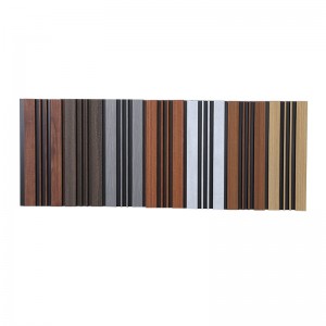 Interior Decorative PS Fluted Wall Panel: HM-F08 Series