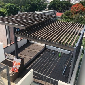 Outdoor WPC Pergola