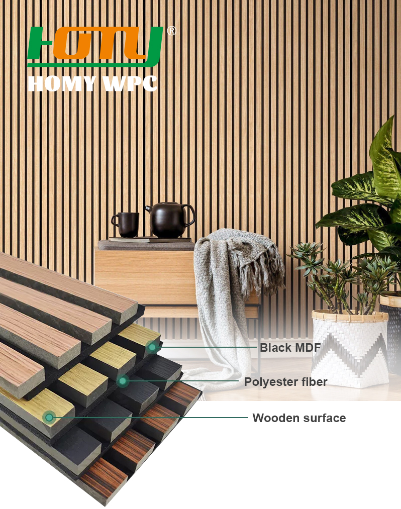 Wooden Slat Acoustic Panel