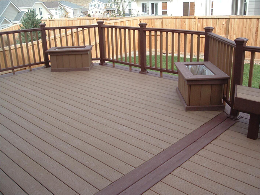 china cheap wpc garden decking for outdoor