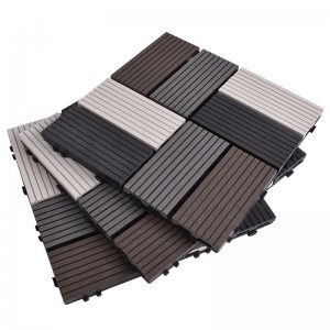 Outdoor Interlocking WPC DIY Tiles