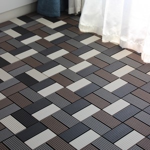 Outdoor Interlocking WPC DIY Tiles