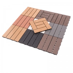 Outdoor WPC DIY Deck Tile