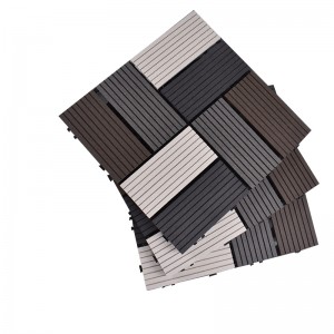 Outdoor Interlocking WPC DIY Tiles