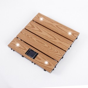 Outdoor WPC DIY Deck Tile