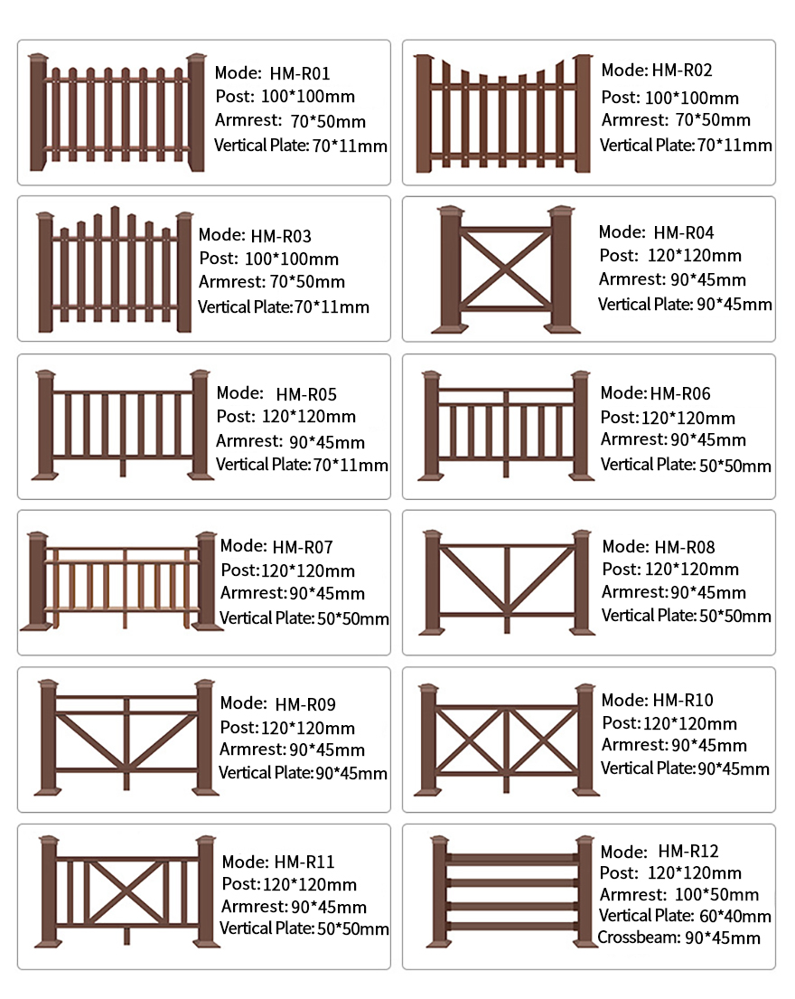 outdoor composite railing