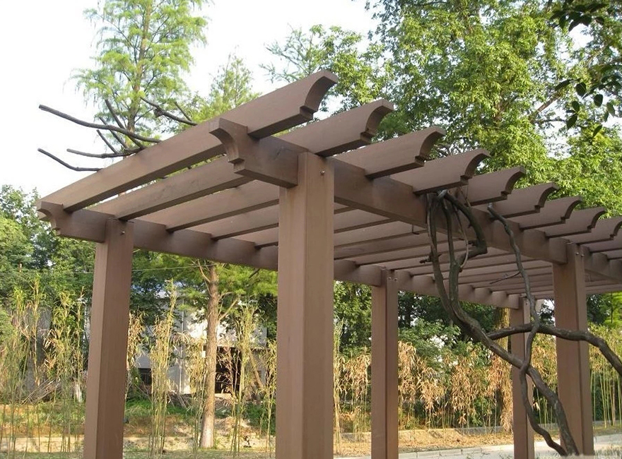 outdoor wpc pergola