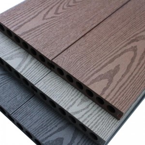 Outdoor Wood Grain WPC Decking
