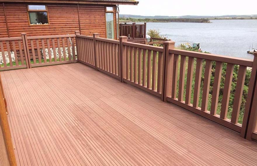 wpc timber composite railing