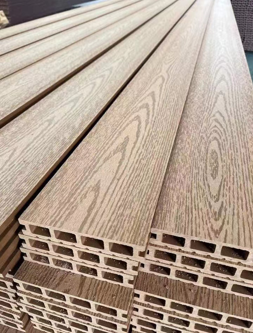 wpc waterproof interlocking composite decking